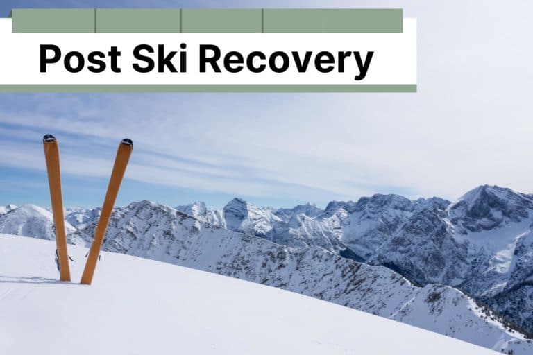 Post Ski Recovery Blog Cover